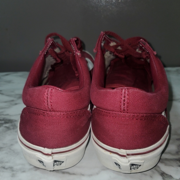 Vans low top euro 41 unisex . Maroon red - Picture 4 of 6